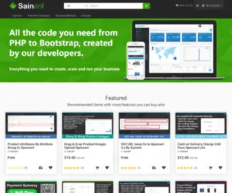 Sainent.com(Maintenance) Screenshot