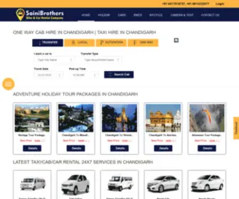 Sainicabs.com(Car cab Hire in Chandigarh) Screenshot