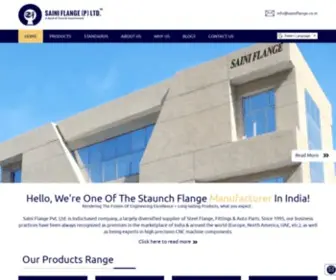 Sainiflange.co.in(Saini Flange Pvt. Ltd) Screenshot