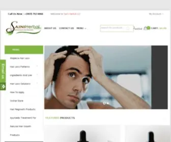 Sainiherb.com(All Natural Hair Solution) Screenshot