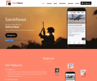 Sainiknews.com(Sainik News) Screenshot