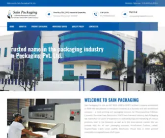 Sainpackaging.com(Sain Packaging) Screenshot