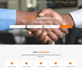 Sainsburysjobss.com(Sainsburysjobss) Screenshot