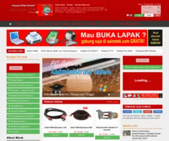 Sainstek.com(Sains & Teknologi) Screenshot