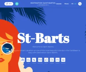 Saint-Barths.com(Guide saint barth) Screenshot