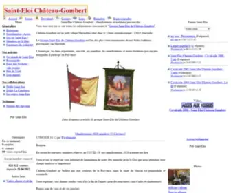 Saint-Eloi-Chateau-Gombert.com(Saint Eloi Château) Screenshot