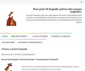 Saint-Expedit.fr(Test de sécurité) Screenshot