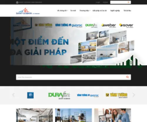 Saint-Gobain.com.vn(Saint-Gobain Việt Nam) Screenshot