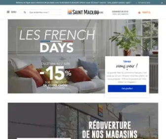 Saint-Maclou.com(Saint Maclou) Screenshot