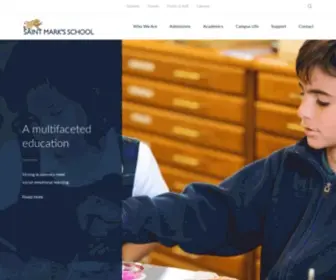 Saint-Marks.org(Saint Mark's School) Screenshot