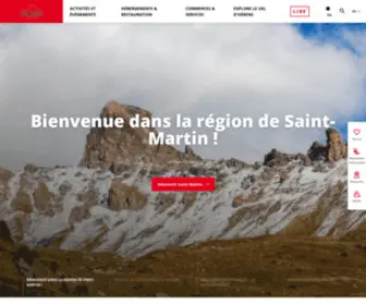 Saint-Martin-Tourisme.ch(BD "TU SERAS REINE") Screenshot