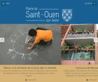 Saint-Ouen.fr(Mairie de Saint) Screenshot