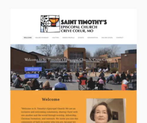 Saint-Tims.org(Our Mission) Screenshot