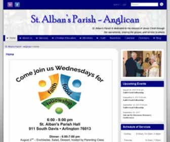 Saintalbans.org(Saint Albans Anglican Parish) Screenshot