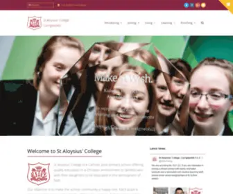 Saintals.ie(Saint Aloysius' College) Screenshot