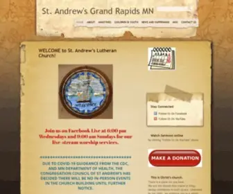 Saintand.org(Andrew's Ministry Teams) Screenshot