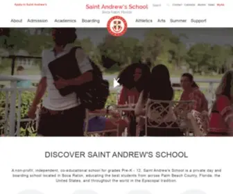 Saintandrews.net(Saint Andrew's School) Screenshot