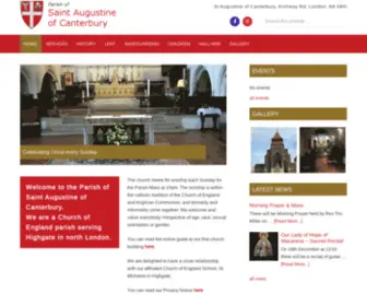 Saintaugustine.org.uk(Saint Augustine) Screenshot