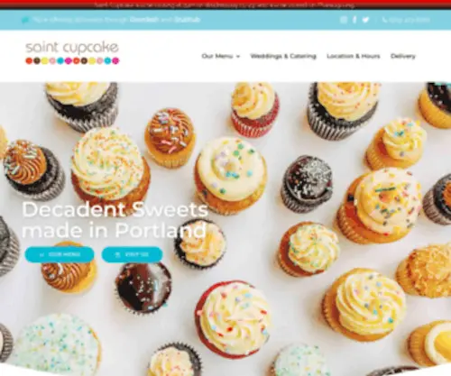 Saintcupcake.com(Saint Cupcake) Screenshot