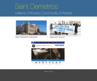 Saintdemetriosastoria.com(Saint Demetrios Astoria School) Screenshot