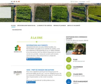 Saintdenisenval.com(Canoë) Screenshot