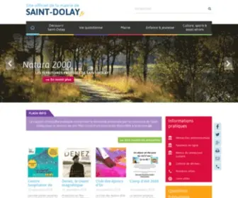 Saintdolay.fr(Mairie de Saint Dolay) Screenshot