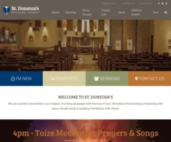 Saintdunstans.org(Saint Dunstan's Episcopal Church) Screenshot