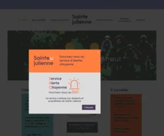 Sainte-Julienne.com(Sainte Julienne) Screenshot