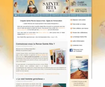 Sainte-Rita.net(Sainte Rita) Screenshot
