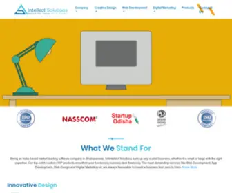 Saintellectsolutions.com(Digital marketing agency in India) Screenshot