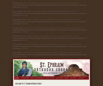 Saintephraim.com(San Antonio) Screenshot