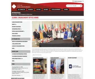 Sainternationalrelations.org(Global Engagement Office Home) Screenshot