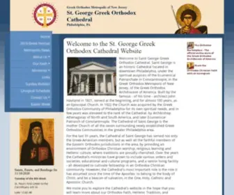 Saintgeorgecathedral.org(George Greek Orthodox Cathedral) Screenshot