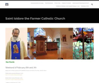 Saintisidorethefarmer.com(A Stewardship Community dedicated to the sharing of its time) Screenshot