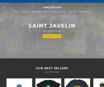 Saintjavelin.com(Saint Javelin) Screenshot