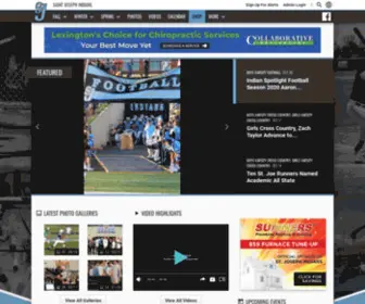 Saintjoeathletics.com(Saint Joseph) Screenshot