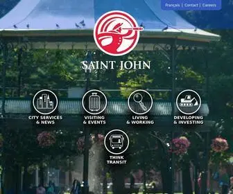Saintjohn.ca(City of Saint John) Screenshot