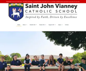 Saintjohnvianney.org(Saint John Vianney Catholic School) Screenshot