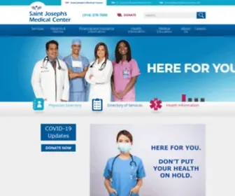 Saintjosephs.org(Saint Joseph's Medical Center Yonkers NY surrounding communities) Screenshot