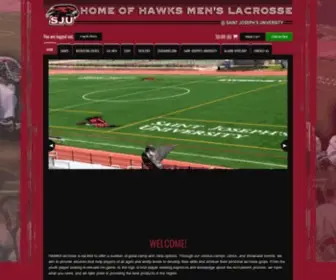 Saintjosephslacrosse.com(The home of HAWKS Lacrosse) Screenshot