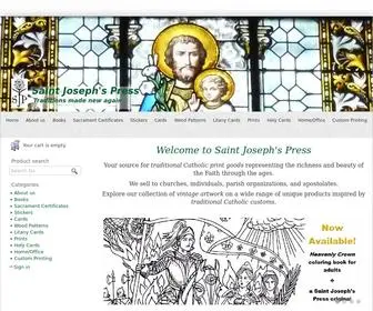 Saintjosephspress.net(Saint Joseph's Press) Screenshot