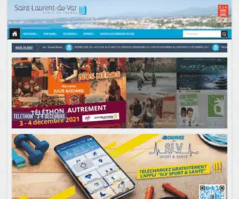 Saintlaurentduvar.fr(Site officiel de la Mairie de Saint) Screenshot