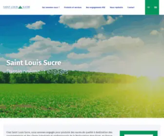 Saintlouis-Sucre.com(Saint Louis Sucre) Screenshot