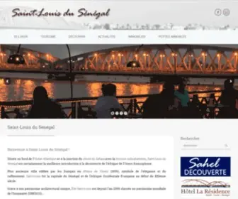 Saintlouisdusenegal.com(Tourisme restaurants hôtels infos pratiques à Saint) Screenshot