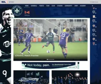 Saintlouisfc.com(Saint Louis Football Club) Screenshot