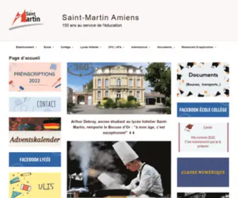 Saintmartin-Amiens.org(Saint-Martin Amiens) Screenshot