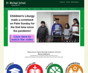 Saintmichael1.org(Michael School) Screenshot