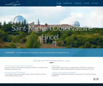 Saintmichellobservatoire.com(Accueil) Screenshot