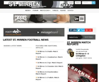 Saintmirren-Mad.co.uk(St. Mirren) Screenshot