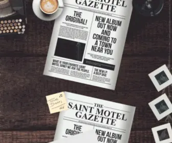 Saintmotel.com(The official website of SAINT MOTEL. The Original Motion Picture Soundtrack) Screenshot